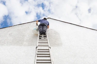 Peinture extérieure à Moutoux — façades et ravalement